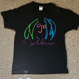 Vintage John Lennon T-Shirt, 2005, medium, black